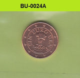 S1-BUU-0024-M33 Oostenrijk 1 cent MS60 2002 KM3082