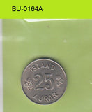S1-BUU-0164-M10 ICELAND 25 AURAR MS60 1965 KM11
