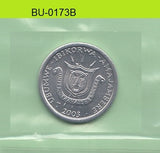 S1-BUU-0173-M15 S1-BURUNDI 1 FRANC UNC 2003 KM19