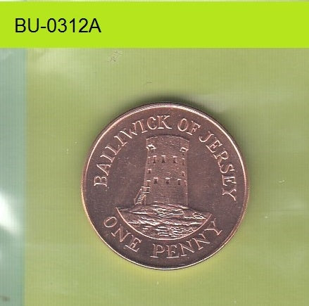 S1-BUU-0312-M06 JERSEY 1 PENNY UNC 2008 KM103
