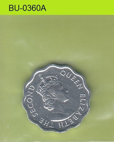 S1-BUU-0360-M21 BELIZE 1 CENT UNC 1996 KM33A