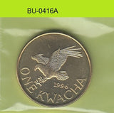 S1-BUU-0416-M01 MALAWI 1 KWACHA UNC 1996 KM28