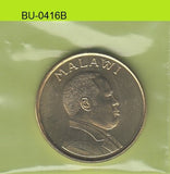 S1-BUU-0416-M03 MALAWI 1 KWACHA UNC 1996 KM28