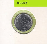 S1-BUU-0430-M13 BRAZIL 20 CENTAVOS UNC 1987 KM603