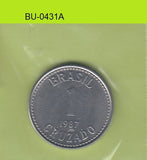 S1-BUU-0431-M04 BRAZIL 1 CRUZADO UNC 1987 KM605