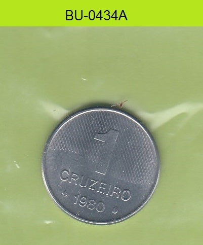 S1-BUU-0434-M12 BRAZIL 1 CRUZEIRO UNC 1980 KM603