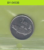 S1-BUU-0453-M02 ICELAND 1 KRONA VF 1999 KM27A