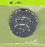 S1-BUU-0454-M02 ICELAND 5 KRONUR UNC 1996 KM28A