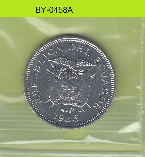 S1-BUU-0458-M01 ECUADOR I SUCRES UNC 1986 KM85