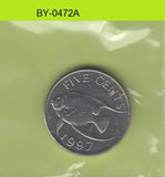 S1-BUU-0472-M01 BERMUDA 5 CENTS UNC 1997 KM45