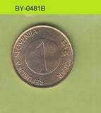S1-BUU-0481-M02 SLOVENIA 1 TOLAR UNC 2001 KM4