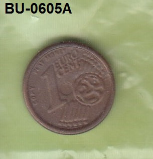 S1-BUU-0605-M03 1 Eurocent PLASTIC