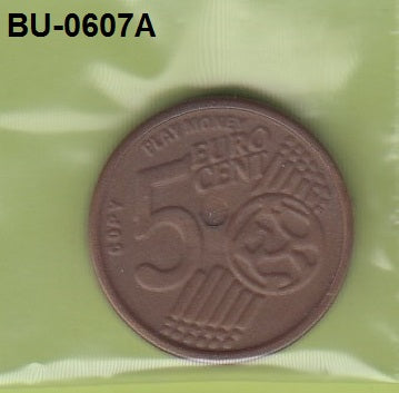 S1-BUU-0607-M01 5 Eurocent PLASTIC