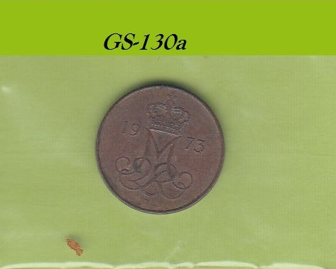 S1-GES-0130 Denemarken 5 ORE 1973  H-CS UNC