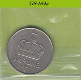 S1-GES-0164 Noorwegen 1 KRONE 1975    KM419