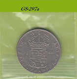 S1-GES-0297 Zweden 1 KRONE 1970   VF KM826A