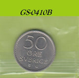 S1-GES-0410 Zweden 50 ORE 1972   XF/UNC KM837