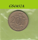 S1-GES-0457 Finland 20 PENNIA 1963   UNC KM47