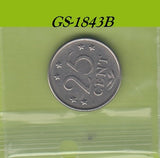 S1-GES-1843 Antillen 25 CENT 1971   XF