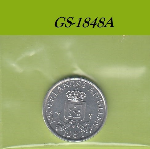 S1-GES-1848 Antillen 1 CENT 1982   XF