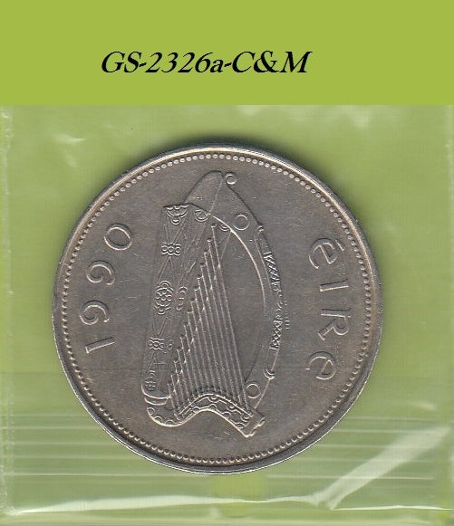 S1-GES-2326 Ierland PUND 1990    KM27