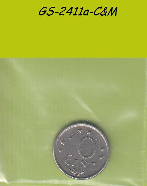 S1-GES-2401 Antillen 1 CENT 1991    KM32