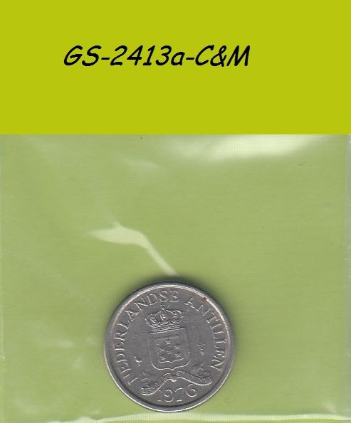 S1-GES-2413 Antillen 10 CENTS 1976    KM10