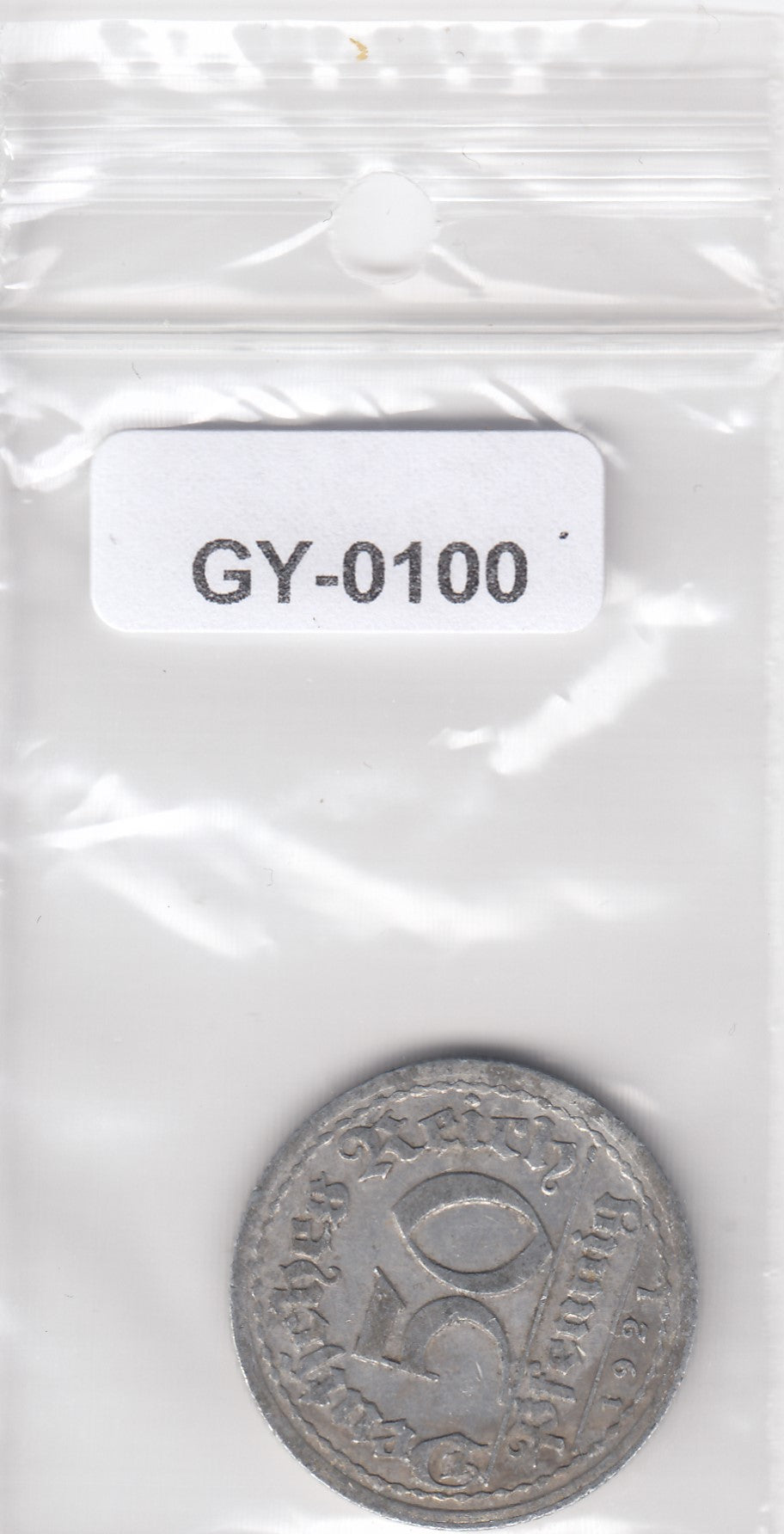 S1-GY1-0100 DUITSLAND 50 pfennig 1921 J FI KM27