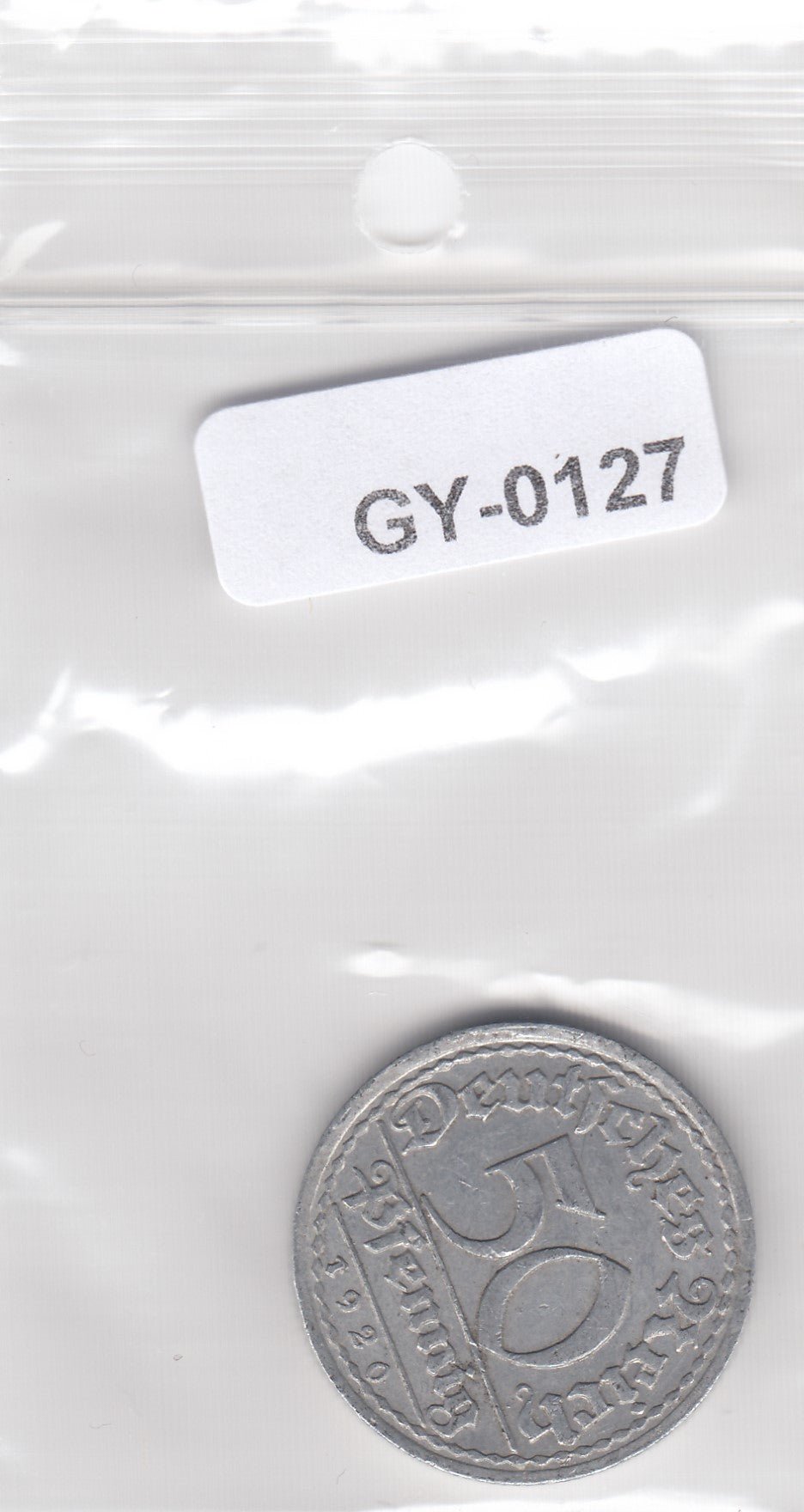 S1-GY1-0127 DUITSLAND 50 pfennig 1920 A XF KM27