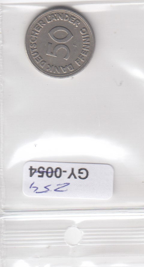 S1-GY1-0254 DUITSLAND 50 pfennig 1949 F ZF KM104