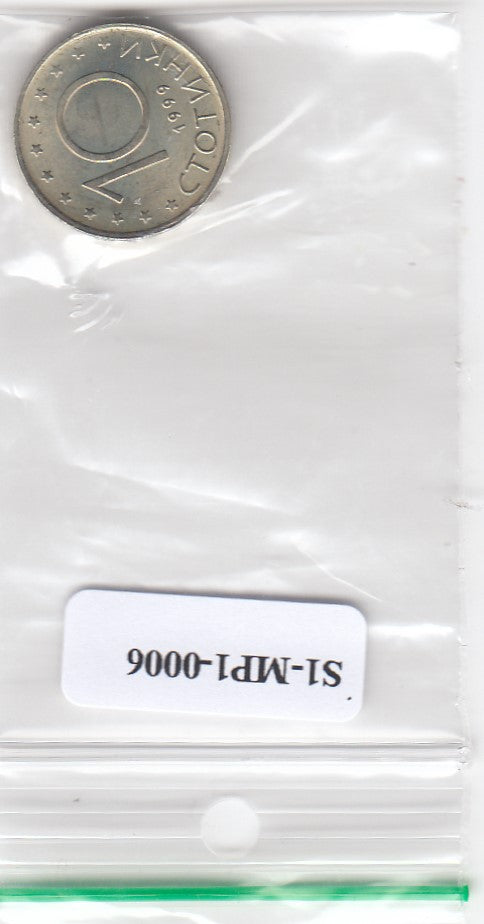 S1-MP1-0006 BULGARIJE 10 STOTINKI 1999 ZFR KM240