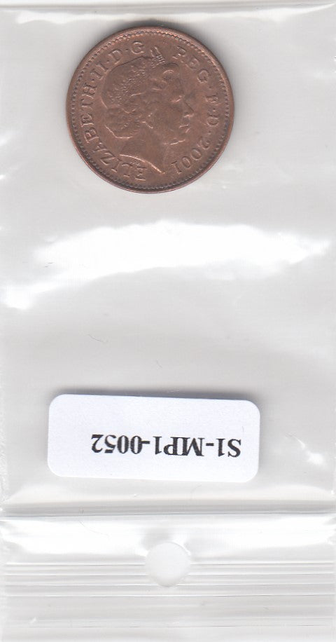S1-MP1-0052 GROOT-BRITTANNIË 1 PENNY 2001 ZF