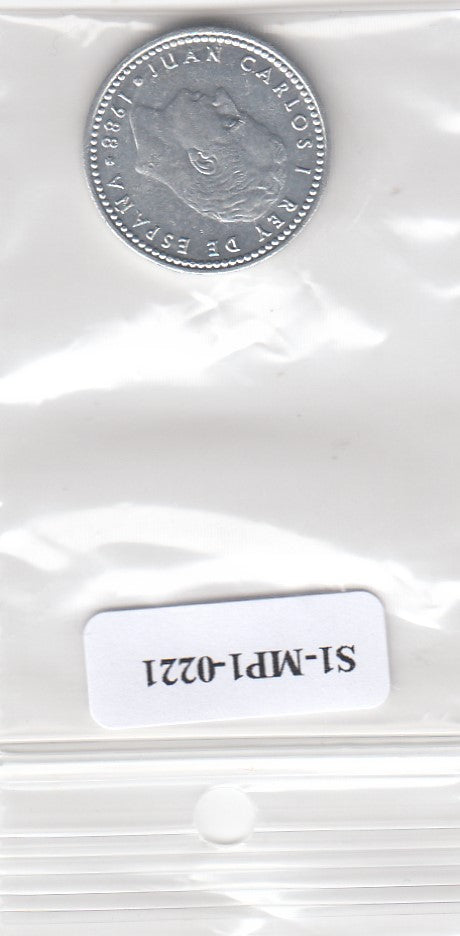 S1-MP1-0221 SPANJE 1 PESETAS 1988 XF