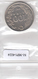 S1-MP1-0224 TURKEY 100 LIRA 1987  VF