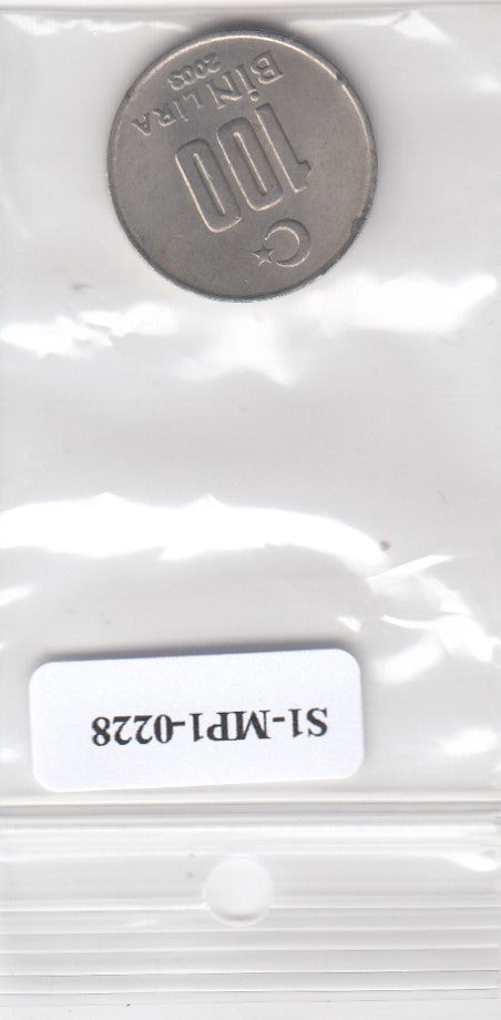 S1-MP1-0228 TURKIJE 100 DUIZEND LIRA 2003 ZFr