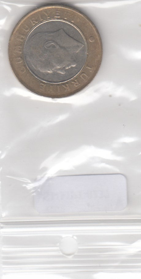 S1-MP1-0237 TURKIJE 1 LIRA 2009 ZFR
