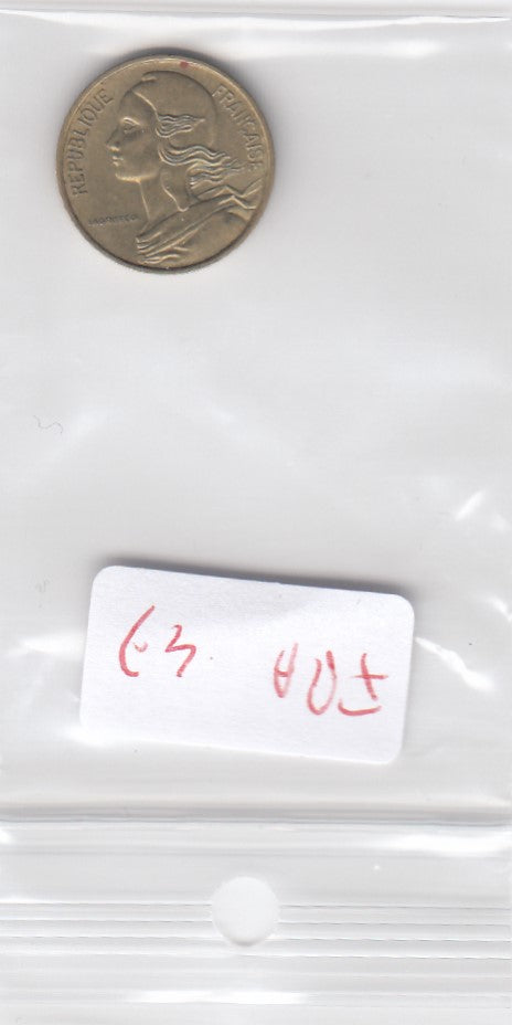 S10-FRA-0047 FRANKRIJK 5 centimes 1973  KM  933 VF 0  €