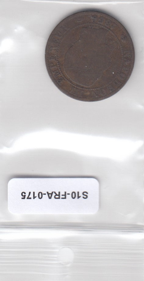 S10-FRA-0175 FRANKRIJK 5 centimes 1856 A KM777 FI