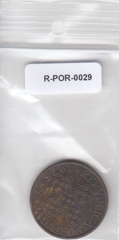 S10-POR-0029 Portugal 1 escudo VF 1975 KM  597