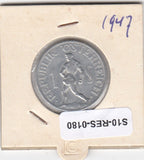 S10-RES-0180 Oostenrijk 1 Shilling 1947 VF+ KM2871