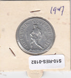 S10-RES-0182 Austria 1 Shilling 1947 VF+ KM2871