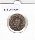 S11-C01-0056-03 Nederlandse Antillen 1 gulden 2011 FDC KM# 37