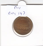 S11-C01-0147 KNM Mintset Penning 1989 FDC