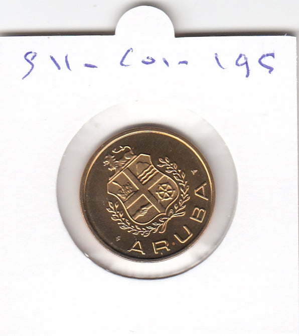 S11-C01-0195 KNM-Aruba Mintset Penning   FDC