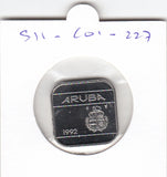 S11-C01-0227 Aruba 50 Cent 1992 FDC KM4