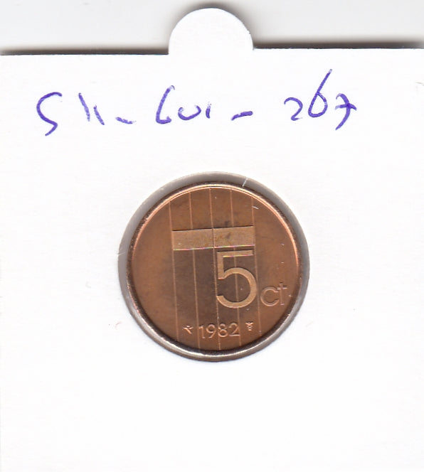 S11-C01-0267 Nederland  5 cent 1982 FDC KM# 202