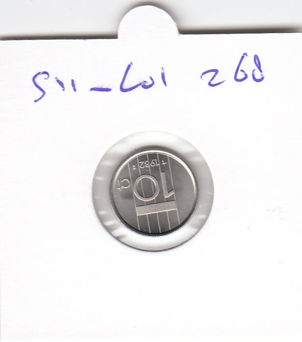 S11-C01-0268 Nederland  10 cent 1982 FDC KM# 203