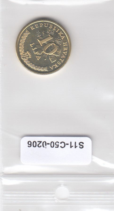 S11-C50-0206 Croatia 10 Lipa 2015 VF km6