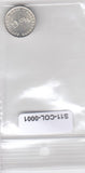 S11-COL-0001-39 Antillen 1/10 gulden 1966 UNC KM3 zilver