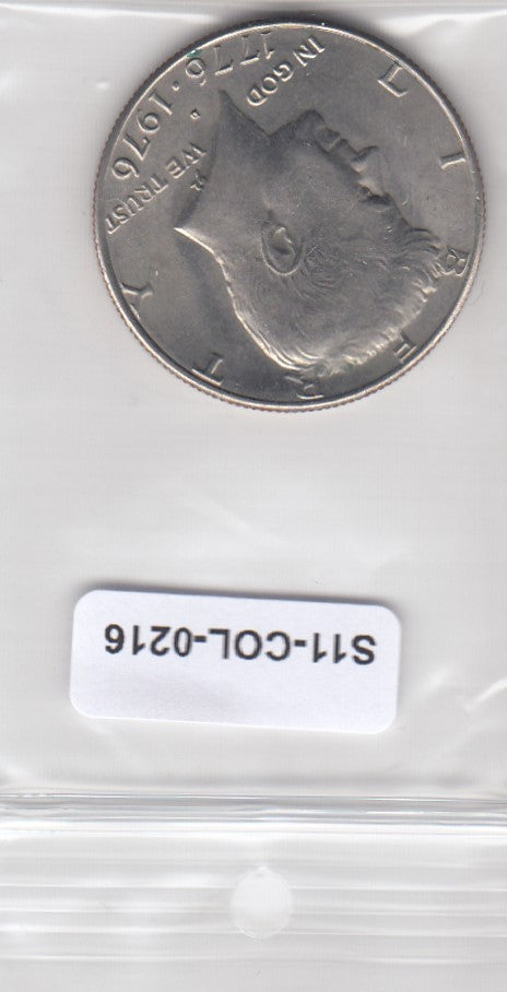 S11-COL-0216 USA half dollar 1976 FI KM205  Independence